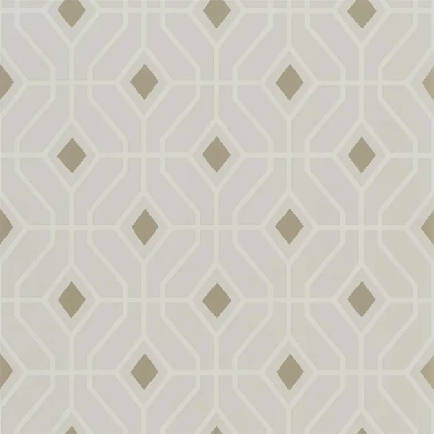 Designers Guild PDG1026/01 Majolica Laterza Linen - tapeta z motywem kratki