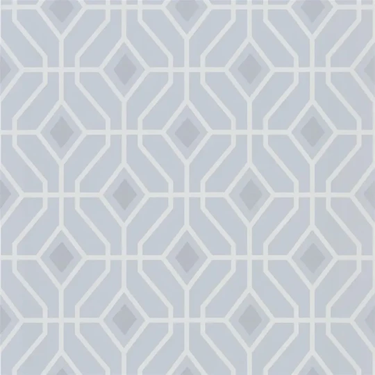 Designers Guild PDG1026/03 Majolica Laterza Sky - tapeta z motywem kratki