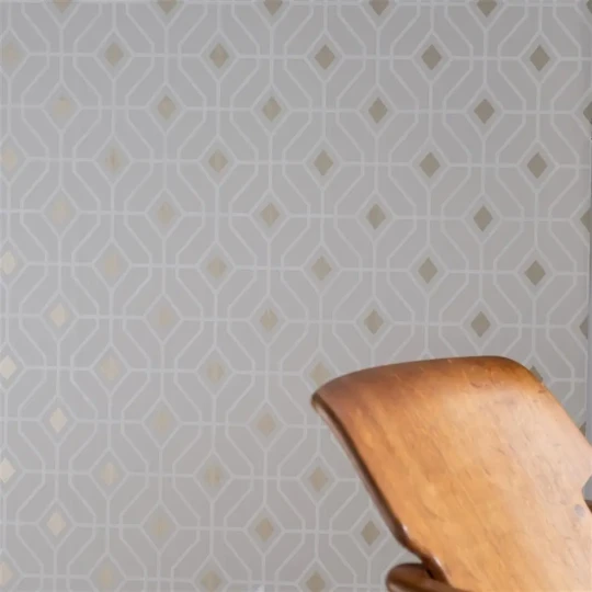 Designers Guild PDG1026/03 Majolica Laterza Sky - tapeta z motywem kratki