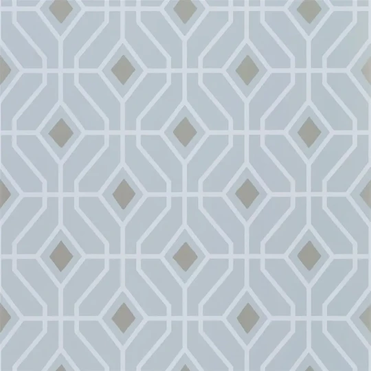 Designers Guild PDG1026/04 Majolica Laterza Delft - tapeta z motywem kratki