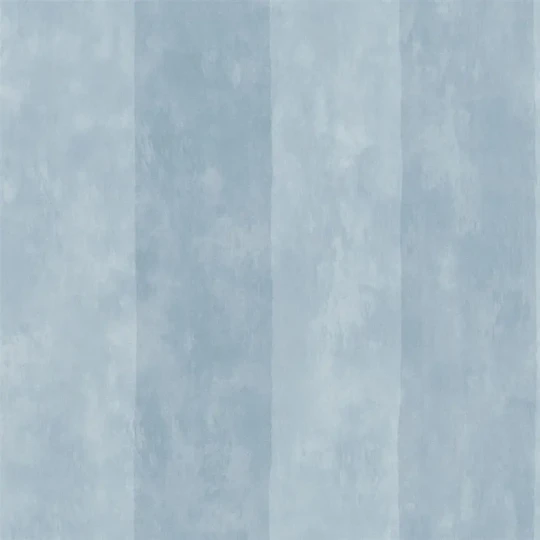 Designers Guild PDG720/15 Parchment Stripe SEVRES PORCELAIN - tapeta z motywem ściany z betonu
