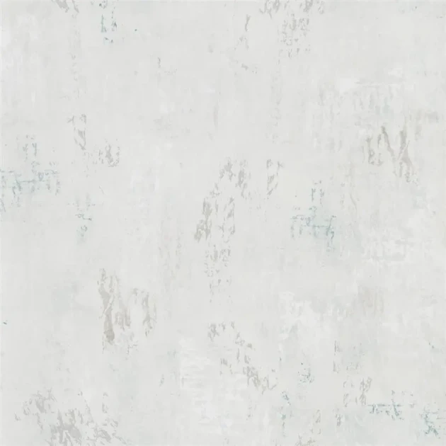 Designers Guild PDG1034/03 Tulipa Stellata Impasto Celadon - tapeta z motywem postarzanej ściany