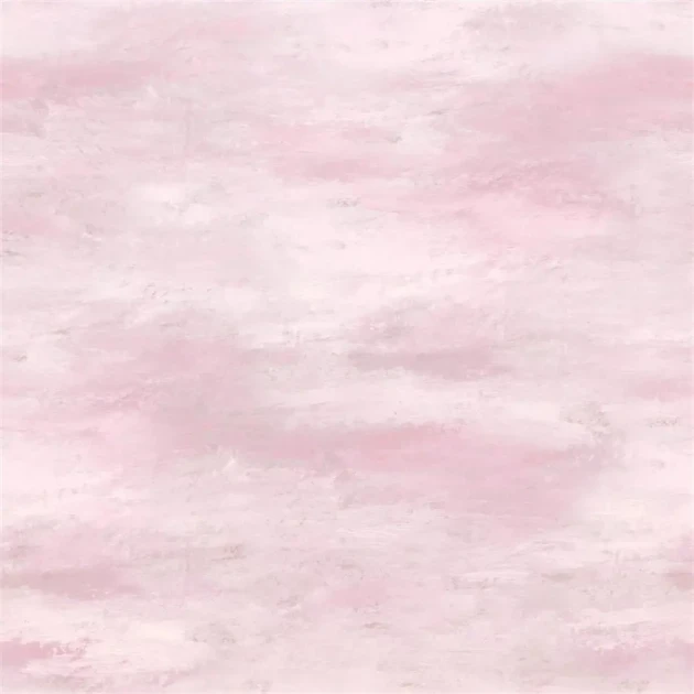 Designers Guild PDG677/06 Marquisette CIELO - PALE ROSE - mural z motywem chmur