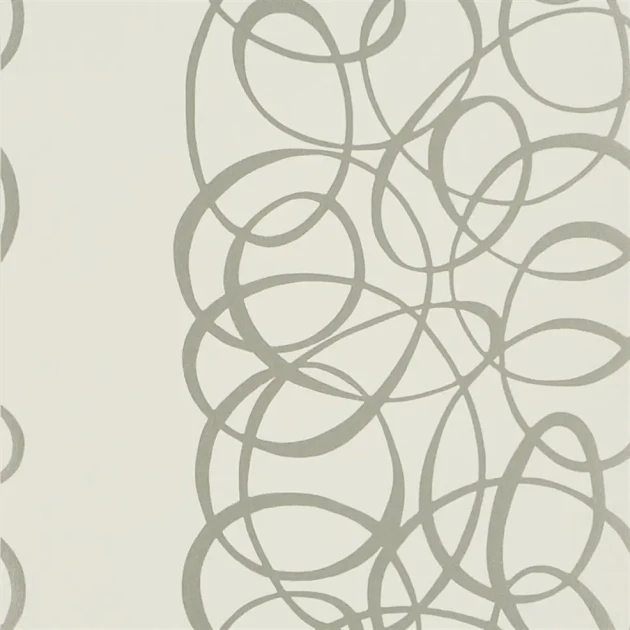 Designers Guild PDG689/02 Marquisette Marquisette Pearl - tapeta z motywem geometrycznych linii