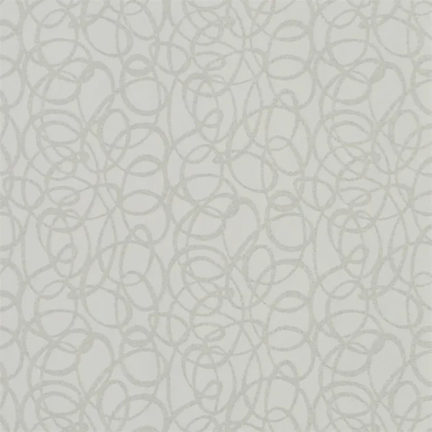 Designers Guild PDG690/03 Marquisette Girandole Dove - tapeta z motywem geometrycznych linii