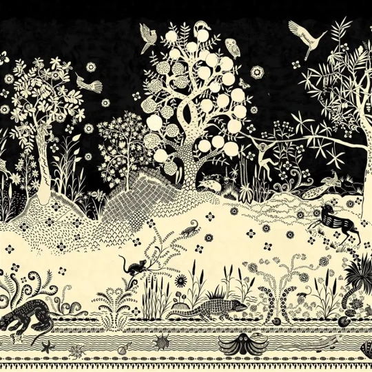 Designers Guild PCL7030/02 Scenes and Murals BOIS PARADIS PRIMEVERE - mural z motywem tropikalnego krajobrazu