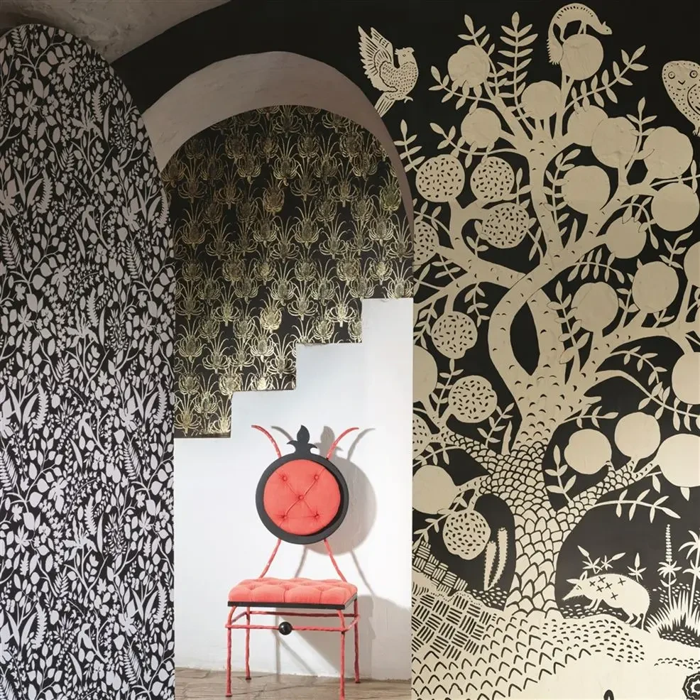 Designers Guild PCL7030/02 Scenes and Murals BOIS PARADIS PRIMEVERE - mural z motywem tropikalnego krajobrazu