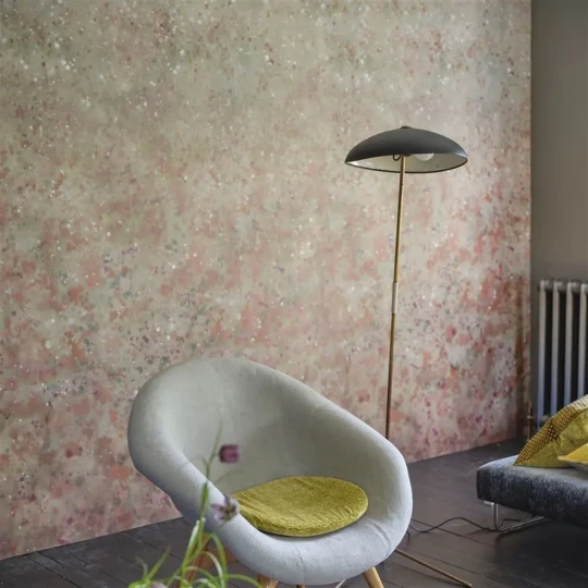 Designers Guild PDG1118/01 Scenes and Murals SHINO COPPER - mural z motywem postarzałej ściany