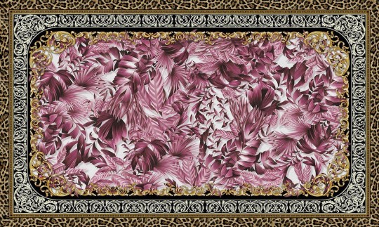 Wallpepper ASP-02-B 2023 Baroque Jungle - mural z motywem liści