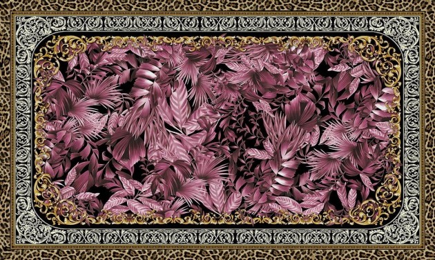Wallpepper ASP-02-C 2023 Baroque Jungle - mural z motywem liści