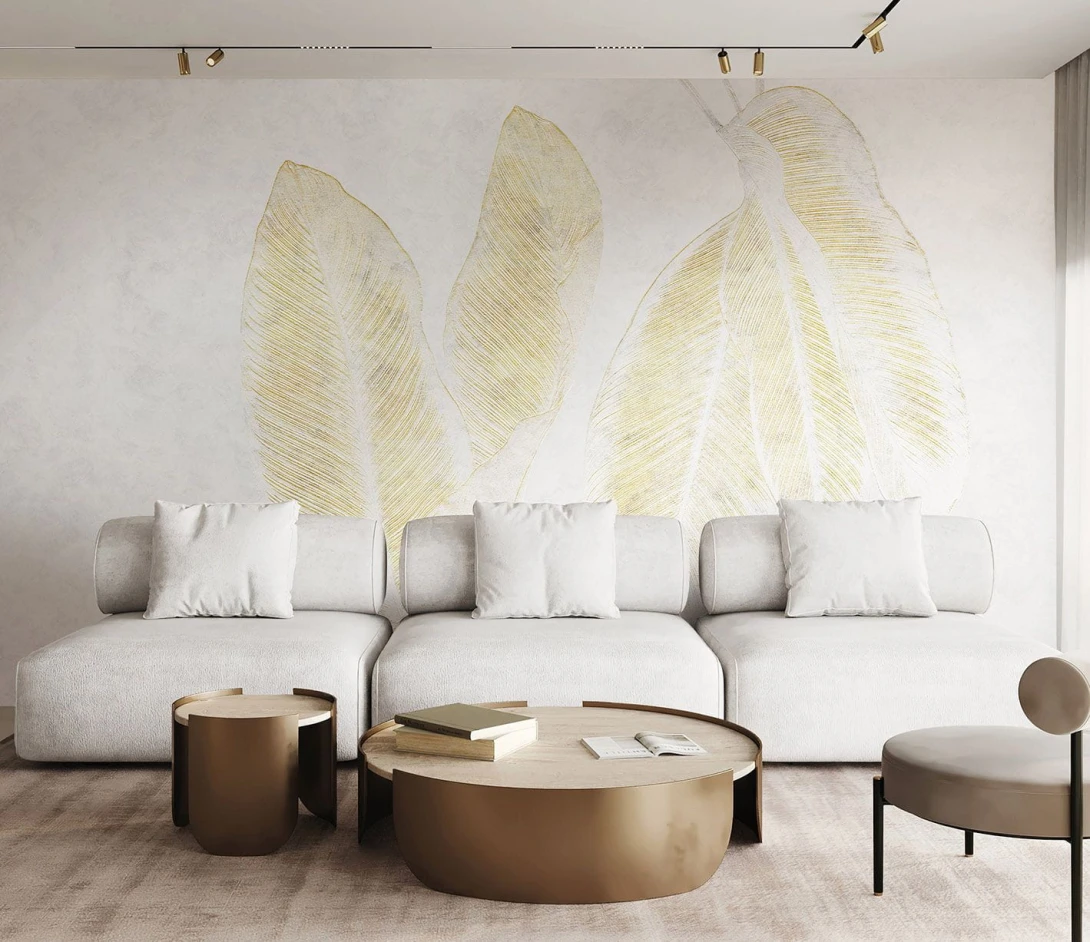 Wallpepper WP-89-A 2023 Leaf impression - mural z motywem liści