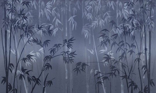 Wallpepper MD-11-B 2023 Oriental Haze - mural z motywem bambusa