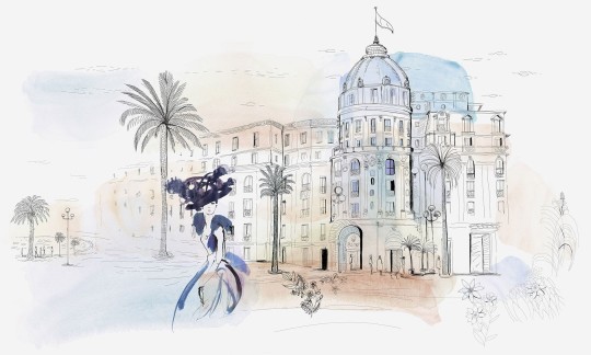 Wallpepper AS-25-A 2023 Nizza - mural z motywem miasta Rzymu