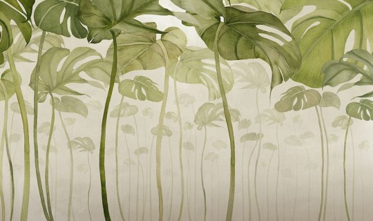 Wallpepper WP-83-A 2023 Monstera - mural z motywem liści monstery