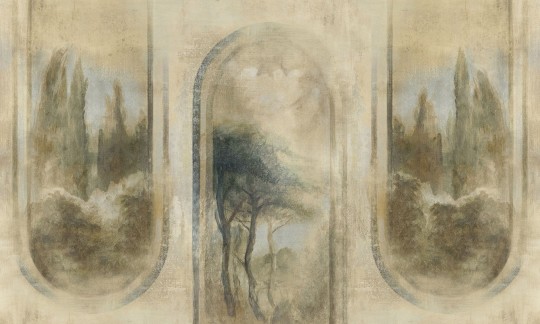 Wallpepper MB-17-A 2023 Capriccio - mural z motywem lasu i łuków art-deco