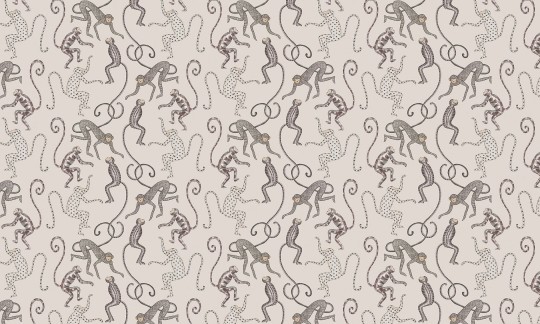 Wallpepper DB-06-B 2023 La danse des singes - mural z motywem małp