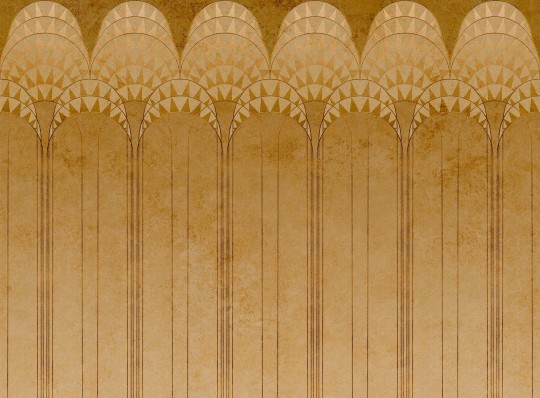 Tecnografica 82784-1 Metal Lexington Gold - mural w łuki