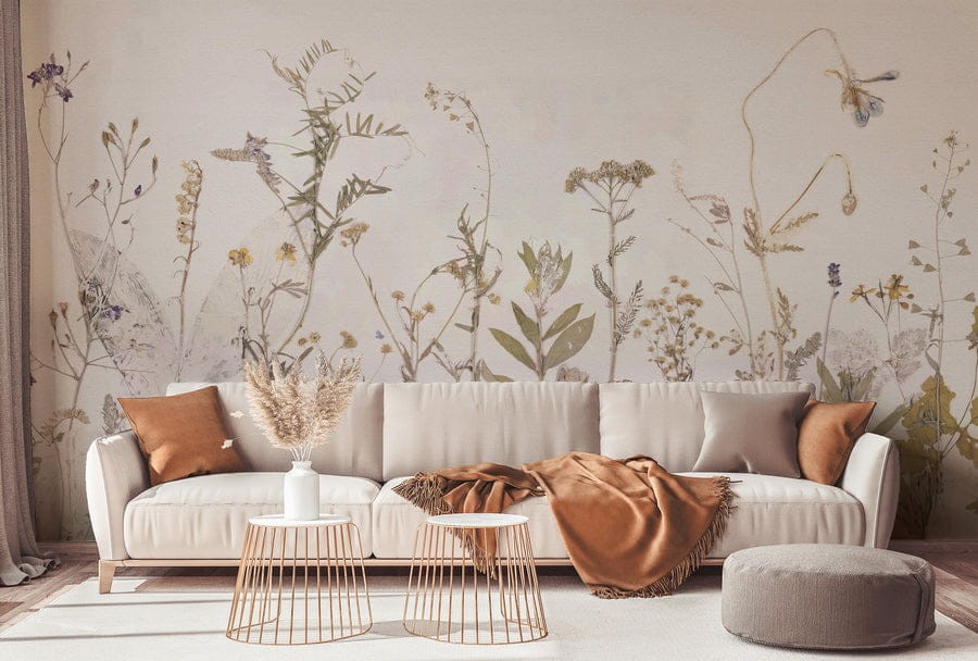 Wall Art Campo Di Erbe - mural z motywem łąki