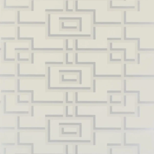 Designers Guild P533/01 Nabucco RHEINSBERG - IVORY - tapeta z motywem kratki