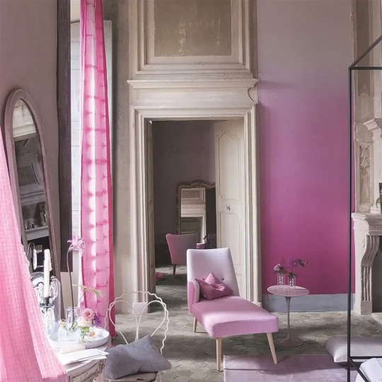 Designers Guild P600/12 Contarini SARAILLE - PALE ROSE - mural z motywem tła ombree