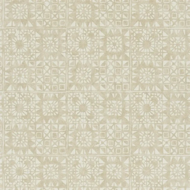 Designers Guild P605/02 Contarini SEREGO - CHAMPAGNE - tapeta z motywem geometrycznych kafelek