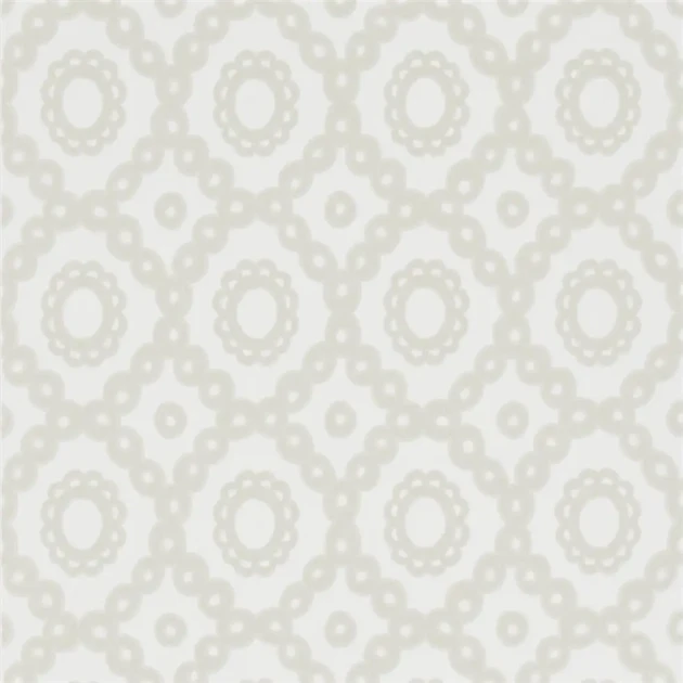 Designers Guild P606/02 Contarini MELUSINE - ECRU - tapeta z motywem łańcuchów