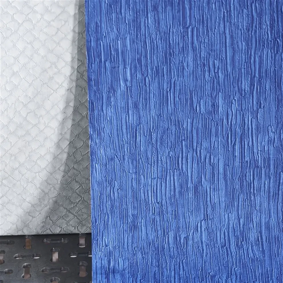 Designers Guild PDG1042/03 Casablanca Boro Ocean - tapeta z motywem geometrycznym