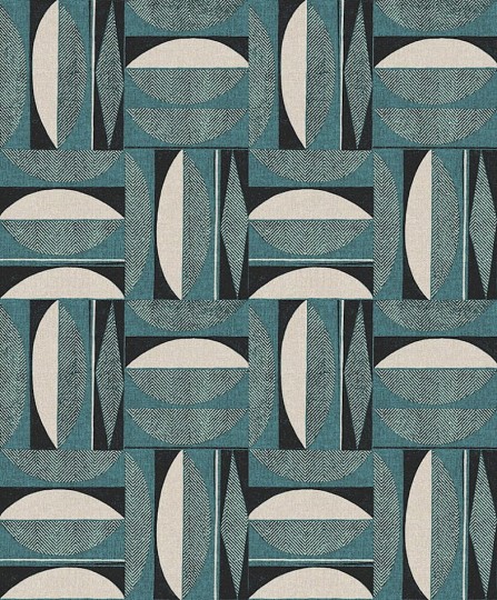 Khroma ILA301 Aquila Occidens Ivy - tapeta geometryczna
