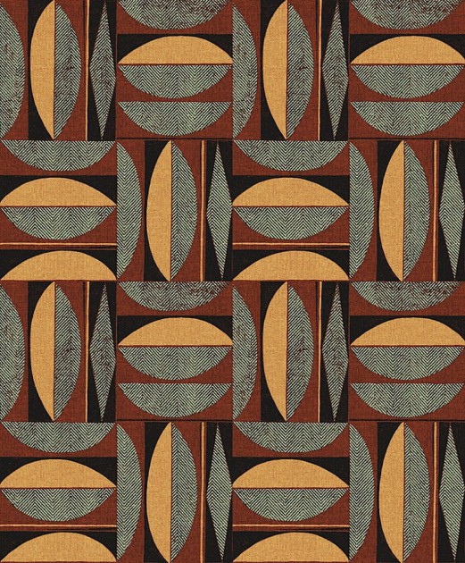 Khroma ILA303 Aquila Occidens Russet - tapeta geometryczna