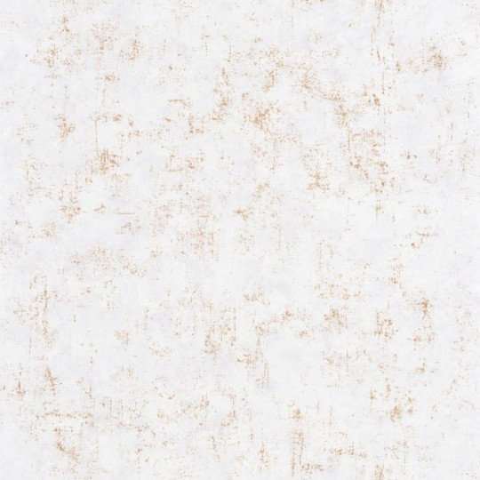 Caselio 101490020 Beton 2 Beton Uni Blanc Or - biało-złota tapeta imitująca beton