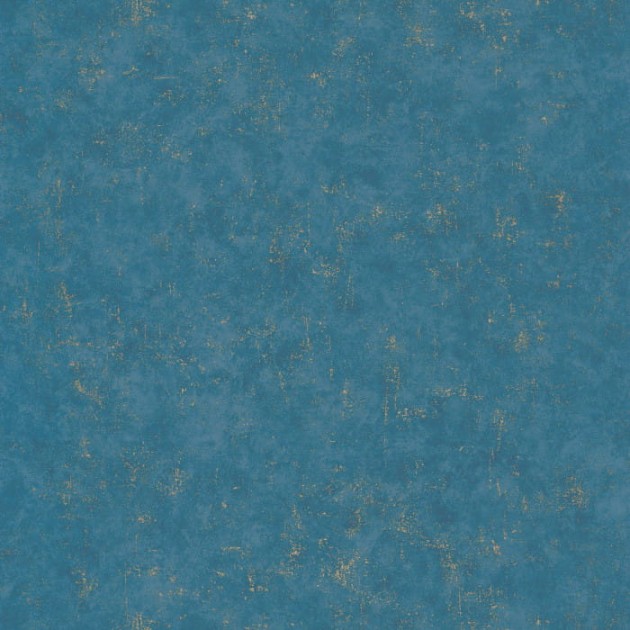 Caselio 101496020 Beton 2 Beton Uni Bleu Madure Dore - niebieska tapeta imitująca beton