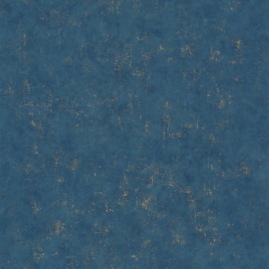 Caselio 101496360 Beton 2 Beton Uni Bleu Jean Dore - granatowa tapeta imitująca beton