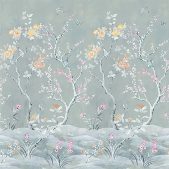Designers Guild PDG1137/01 Scenes & Murals II MANOHARI Blossom - mural z motywem drzew