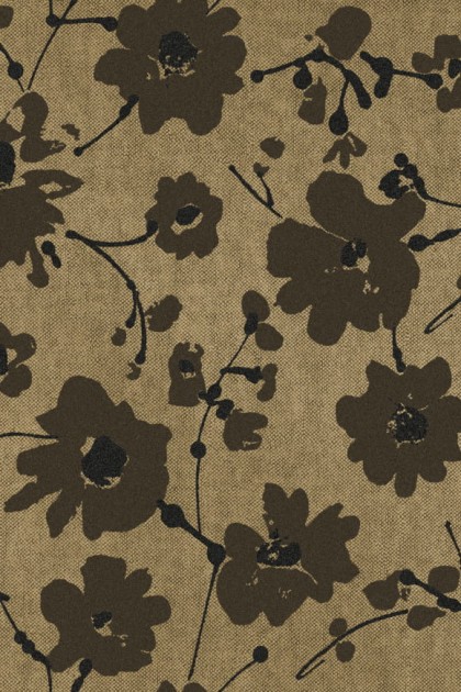 Arte 18001 Flamant Suite III Metal Velvet Flower and Lin - tapeta z motywem kwiatów