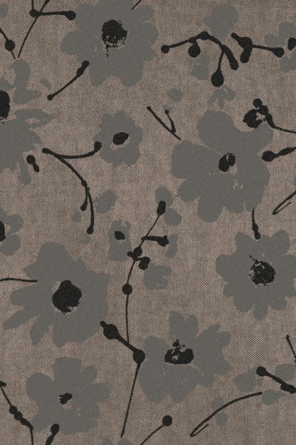 Arte 18004 Flamant Suite III Metal Velvet Flower and Lin - tapeta z motywem kwiatów