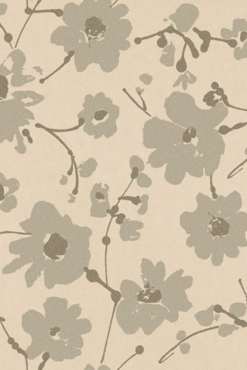 Arte 18010 Flamant Suite III Metal Velvet Flower and Lin - tapeta z motywem kwiatów