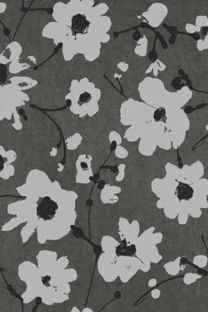 Arte 18011 Flamant Suite III Metal Velvet Flower and Lin - tapeta z motywem kwiatów