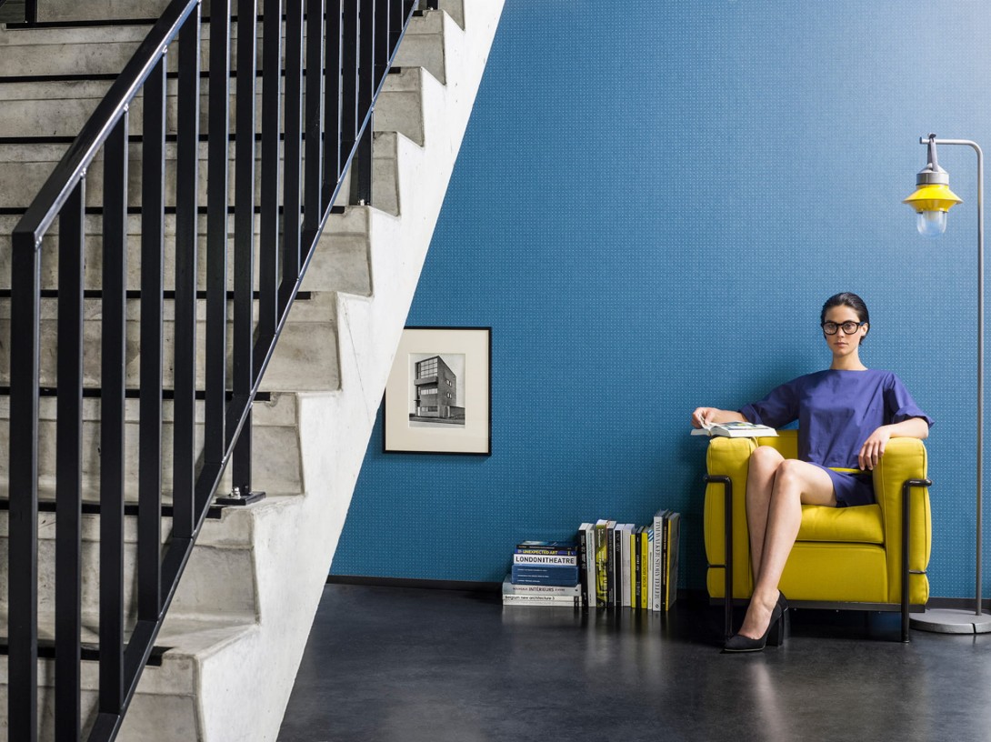 Arte 31002 Le Corbusier Dots - tapeta z motywem kropek na jasnym tle