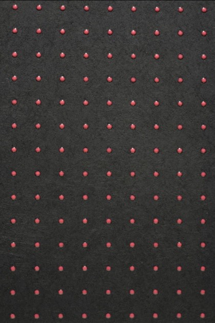 Arte 31010 Le Corbusier Dots - tapeta z motywem kropek na czarnym  tle