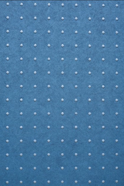 Arte 31011 Le Corbusier Dots - tapeta z motywem kropek na niebieskim tle