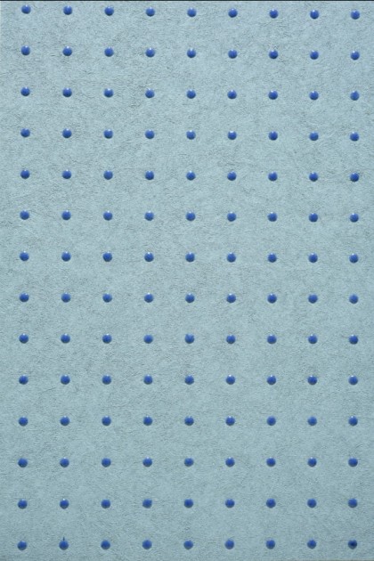Arte 31014 Le Corbusier Dots - tapeta z motywem kropek na niebieskim tle