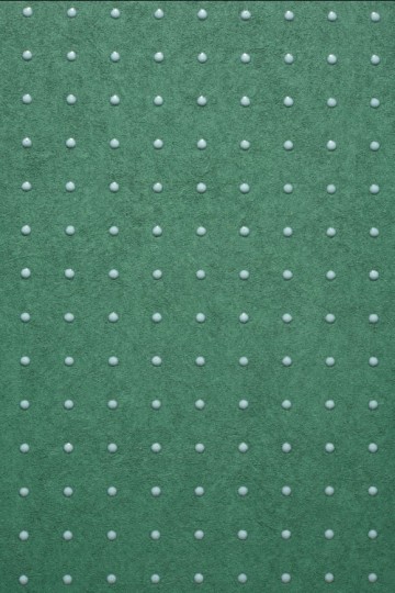 Arte 31021 Le Corbusier Dots - tapeta z motywem kropek na zielonym tle