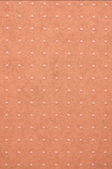 Arte 31024 Le Corbusier Dots - tapeta z motywem kropek na pomarańczowym tle