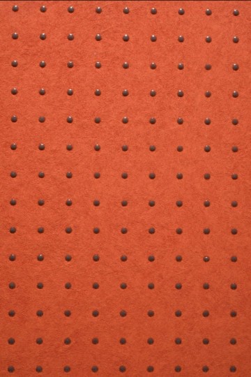Arte 31025 Le Corbusier Dots - tapeta z motywem kropek na pomarańczowym tle