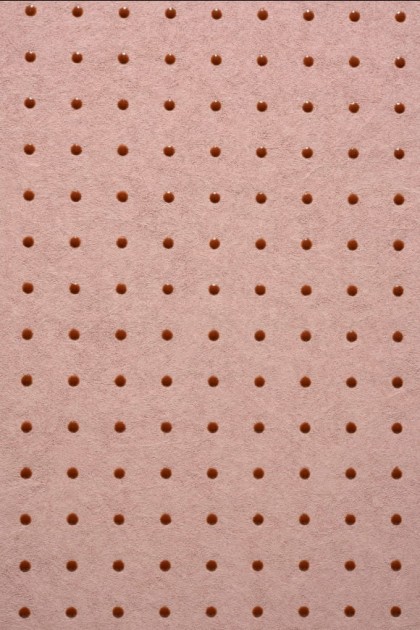 Arte 31026 Le Corbusier Dots - tapeta z motywem kropek na różowym tle