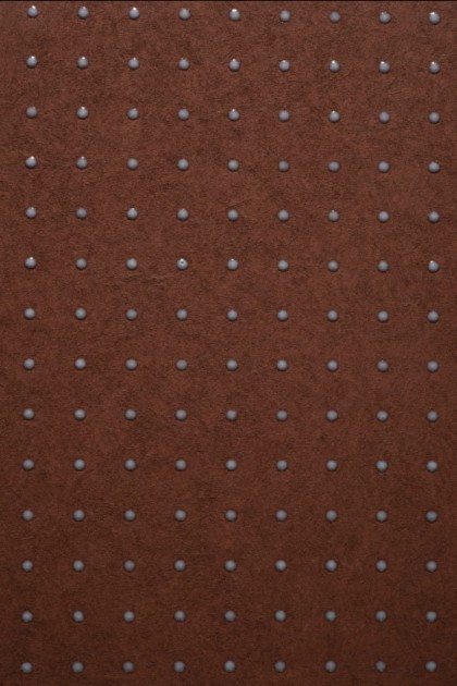 Arte 31032 Le Corbusier Dots - tapeta z motywem kropek na brązowym tle