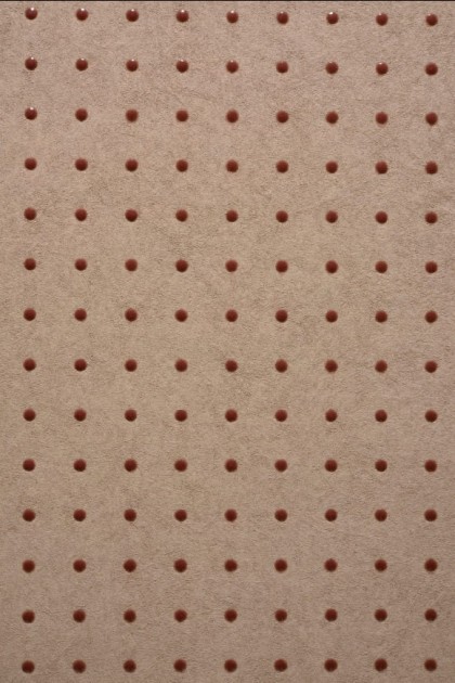 Arte 31039 Le Corbusier Dots - tapeta z motywem kropek na brązowym tle