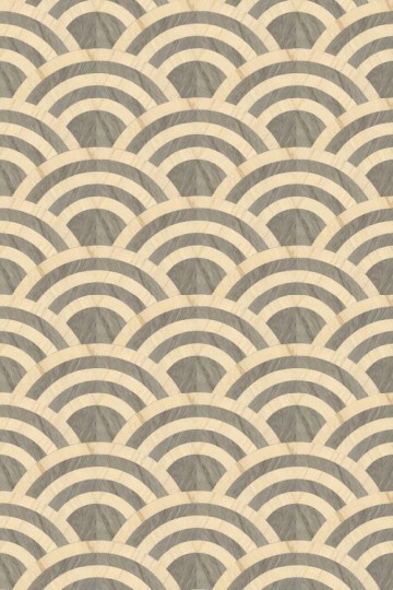 Arte MO3042 Moooi Wallcovering Tokyo Blue Lucky O's - tapeta z motywem art-deco