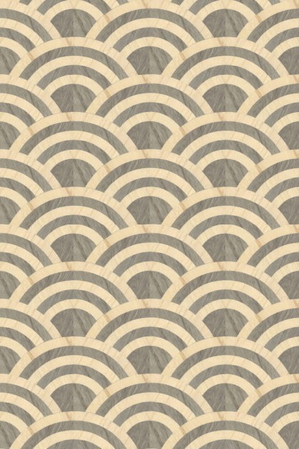 Arte MO3042 Moooi Wallcovering Tokyo Blue Lucky O's - tapeta z motywem art-deco