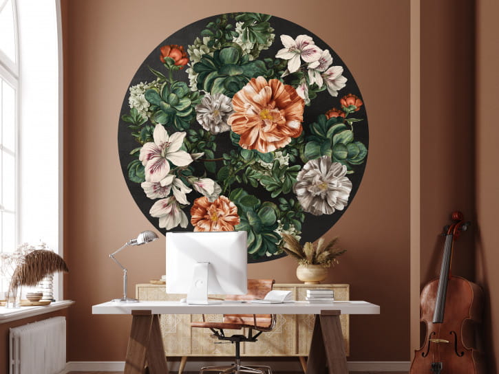 BN 300339 Mijke Konijn Indoor Flowers - mural z motywem bukietu kwiatów